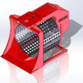 Godet cribleur BAV-RS6 - pour pelles de 6 à 9 tonnes - Minipelle-shop_0