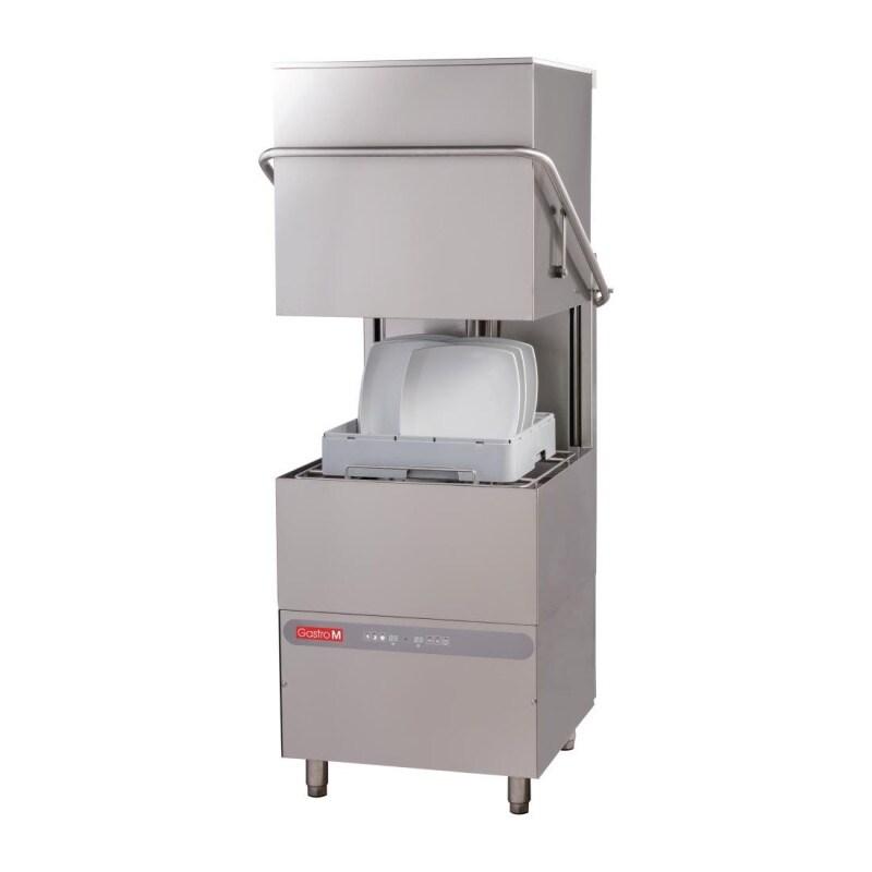 Lave-vaisselle à capot Maestro 50x50 400V avec pompe de rinçage péristaltique et doseur détergent - 1510 bt 400V - Gastro M - 5050984693489_0