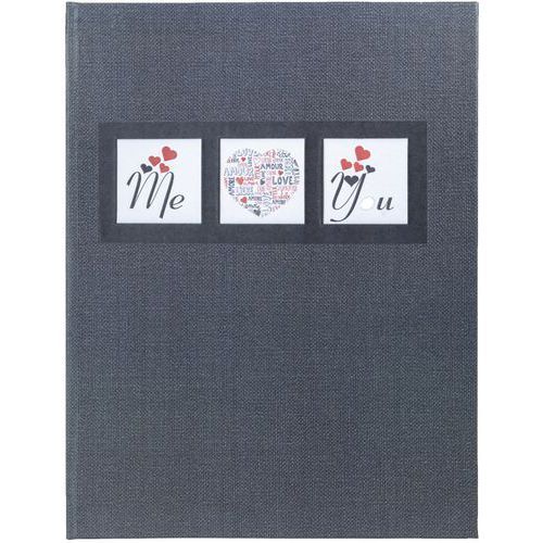 LIVRE D'OR DE 100 PAGES AR 27X22CM ME AND YOU - EXACOMPTA