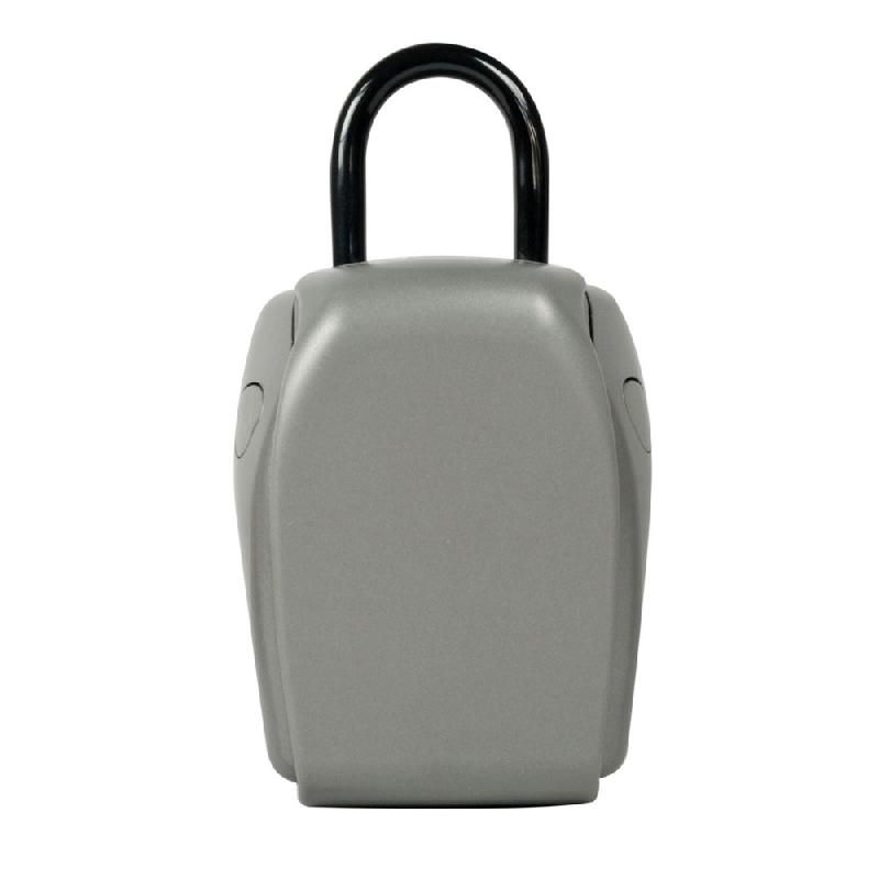 MINI COFFRE A CLE AVEC ANSE MASTER LOCK - A COMBINAISON 4 CHIFFRES PROGRAMMABLE - GRIS