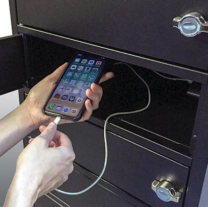Notelocker 8 - armoire de rechargement sécurisée - compatible tous appareils électroniques - 8 casiers individuels_0