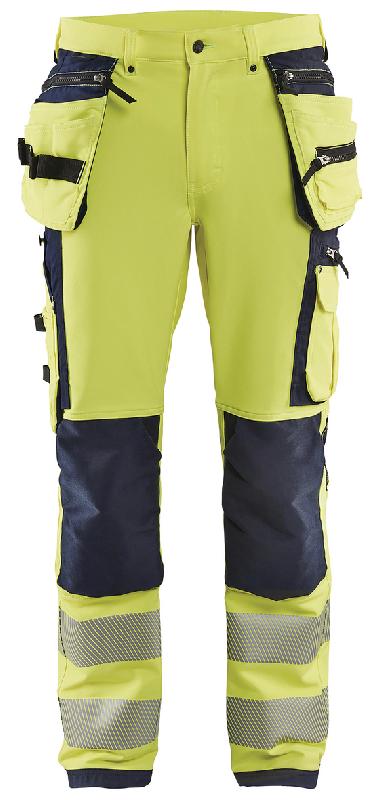 PANTALON STRETCH 4D HAUTE-VISIBILITÉ TAILLE 48C - MANUTAN COLLECTIVITÉS
