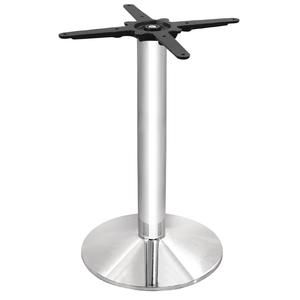 PIED DE TABLE ROND CHROMÉ