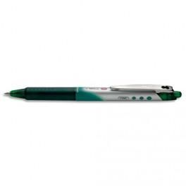 PILOT STYLO ROLLER POINTE MÉTAL RÉTRACTABLE 0,7 MM ENCRE LIQUIDE VERTE V-BALL RT 07