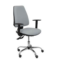 Piqueras y Crespo Silla Elche S 24 horas similpiel gris - gris multi-matériau 14ASSP220B10CRRP_0