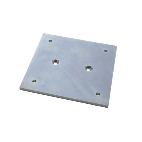 PLATINE DE FIXATION AU SOL - POUR PIED ELLIPTIQUE RENZ RENZ