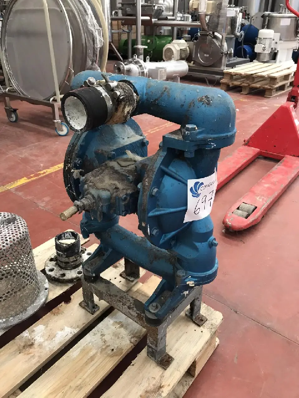 Pompe pneumatique à double membrane aodd sandpiper eb2-m tn-3-a d'occasion - référence : c6972_0