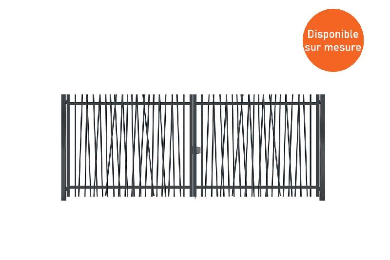 Portail battant canisse - 2000 / 1000_0