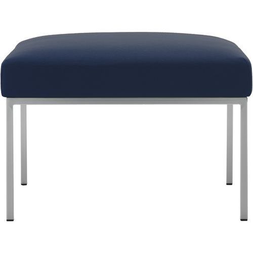 POUF ATRIUM TISSU M1 BLEU MARINE - QUADRIFOGLIO