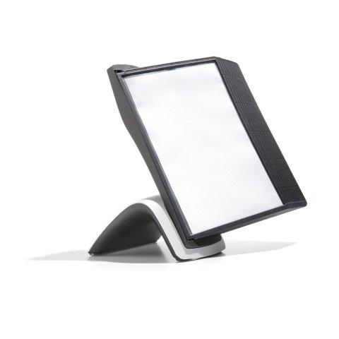 PROTÈGE-DOCUMENTS PIVOTANT PUPITRE SHERPA STYLE TABLE DURABLE A4 10 POCHETTES - 20 VUES
