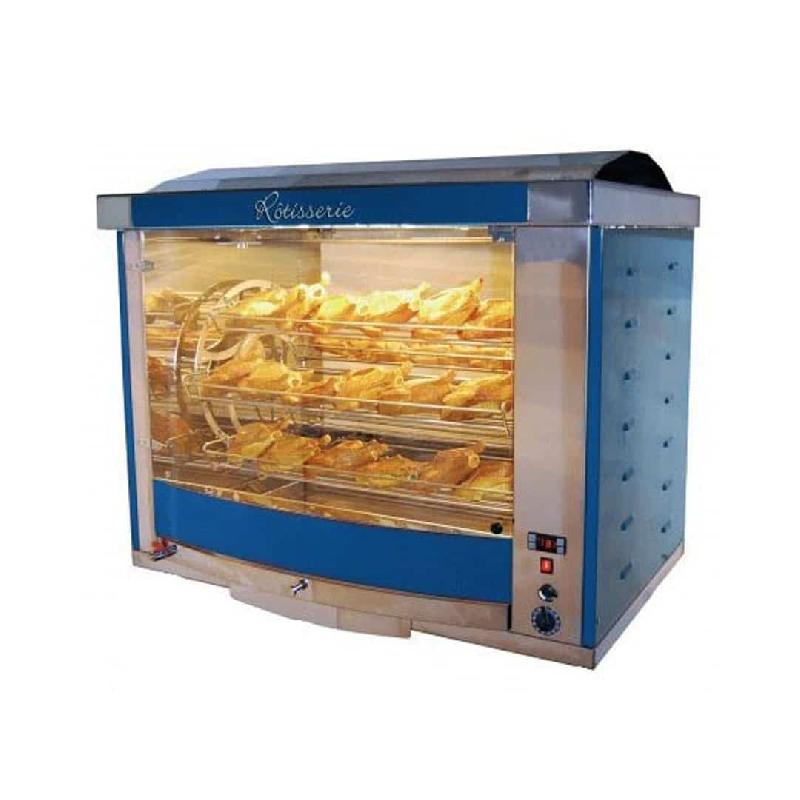 Rôtissoire professionnelle à balancelle FUSION 7 (Couleur: Bleu Réf - FUSION7-5010-bl-12)_0
