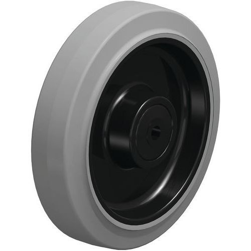 ROUE FORTES CHARGES À BANDAGE CAOUTCHOUC POEV 200_12KD-SG - BLICKLE