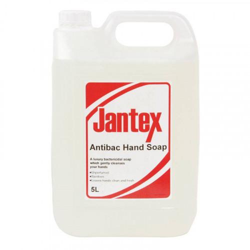 SAVON POUR LES MAINS ANTI-BACTÉRIEN JANTEX - 5 L