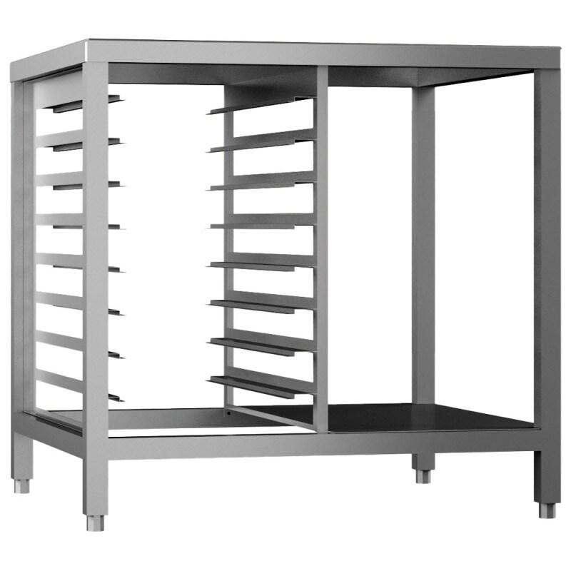 Support avec porte-plateaux pour BT0711, BT0646 920x800x900 mm - VIRTUS - 0615402795494_0