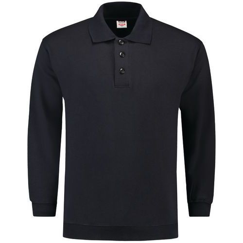 SWEAT COL POLO AVEC BORD 301005 NAVY 8XL - TRICORP CASUAL
