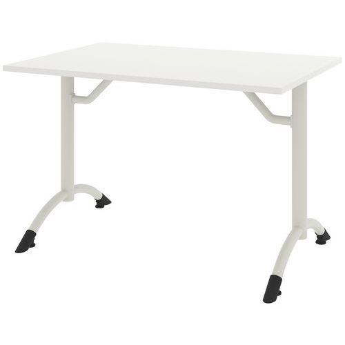 TABLE CANTATE FIXE 120 X 80 CM DL - BLANC/BLANC - RODET
