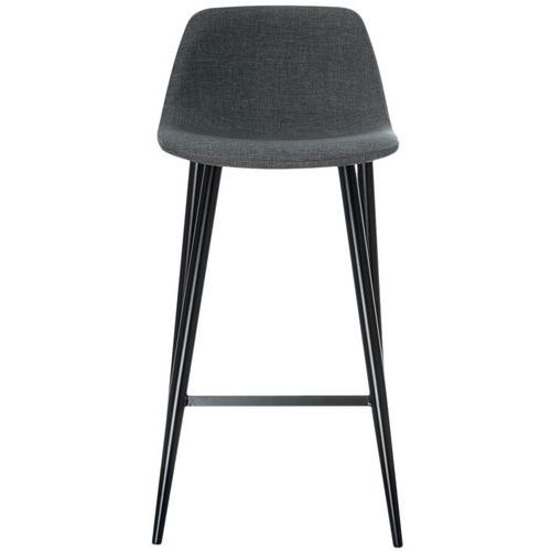TABOURETS MUST PIED NOIR ASSISE GRISE - MEET BY PAPERFLOW