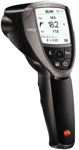 Thermomètre infrarouge Testo 835-T1 -50°C à 600°C - laser à 4 points - optique 50:1_0