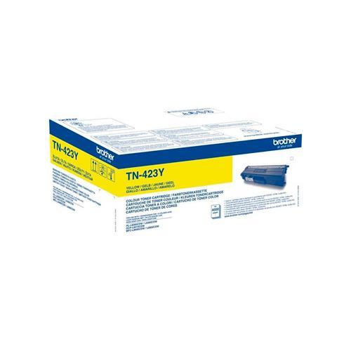 TONER BROTHER TN423Y - 4000 PAGES - JAUNE
