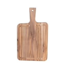 Tramontina-Planche à découper Churrasco. 40x23,3x1,8cm bois de teck . - marron Bois massif 13236351_0