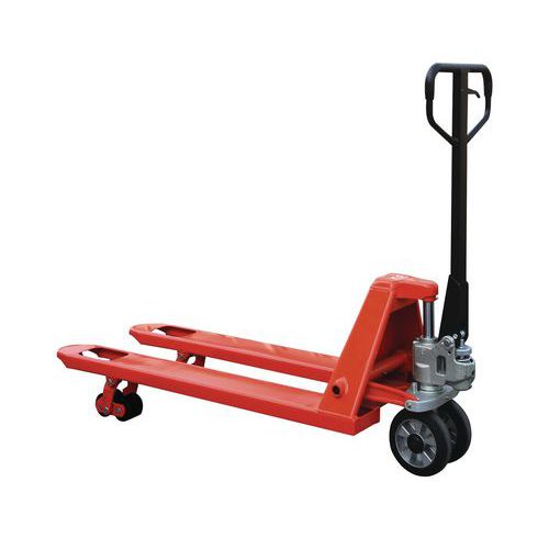 TRANSPALETTE MANUEL ROUE POLYAMIDE - CAPACITÉ 2500 KG - STOCKMAN