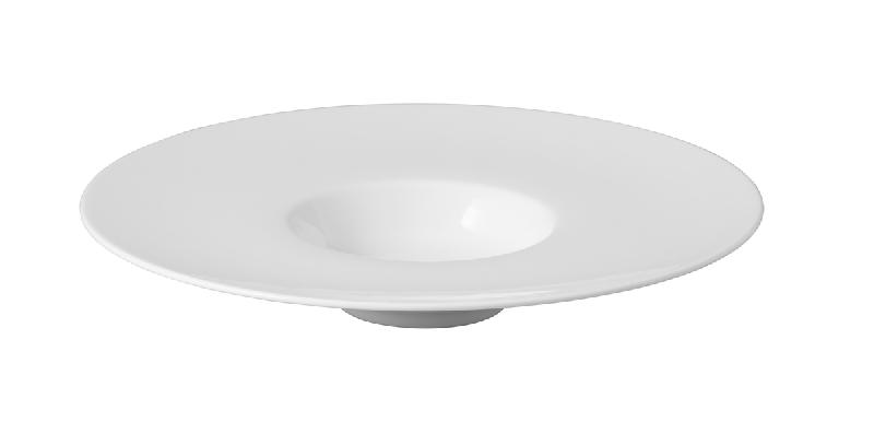 ASSIETTE CREUSE GOURMET ROND BLANC PORCELAINE Ø 25 CM STELLA COSMO VILLEROY & BOCH