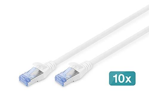 Câble réseau DIGITUS DK-1531-005-10 - 0,5 m - Cat5e SF/UTP (S-FTP) - RJ-45 mâle/mâle - Gris_0