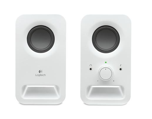 LOGITECH Z150 - Enceinte PC 2.0 Snow White - 3W RMS - Connectivité filaire avec sortie casque_0