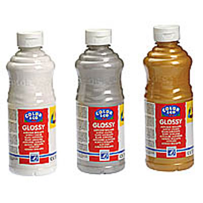 ACRYLIQUE  BRILLANTE - 500ML - GLOSSY COLOR& CO - NOIR