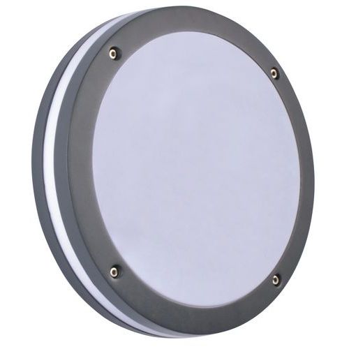 APPLIQUE HUDSON 2 LUMIÈRES FORME RONDE IP54 ANTHRACITE - COREP