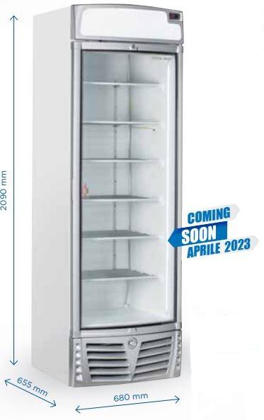 Armoire réfrigérée professionnel négatif avec porte vitrée - 487 l - TNG 480C - CH_0