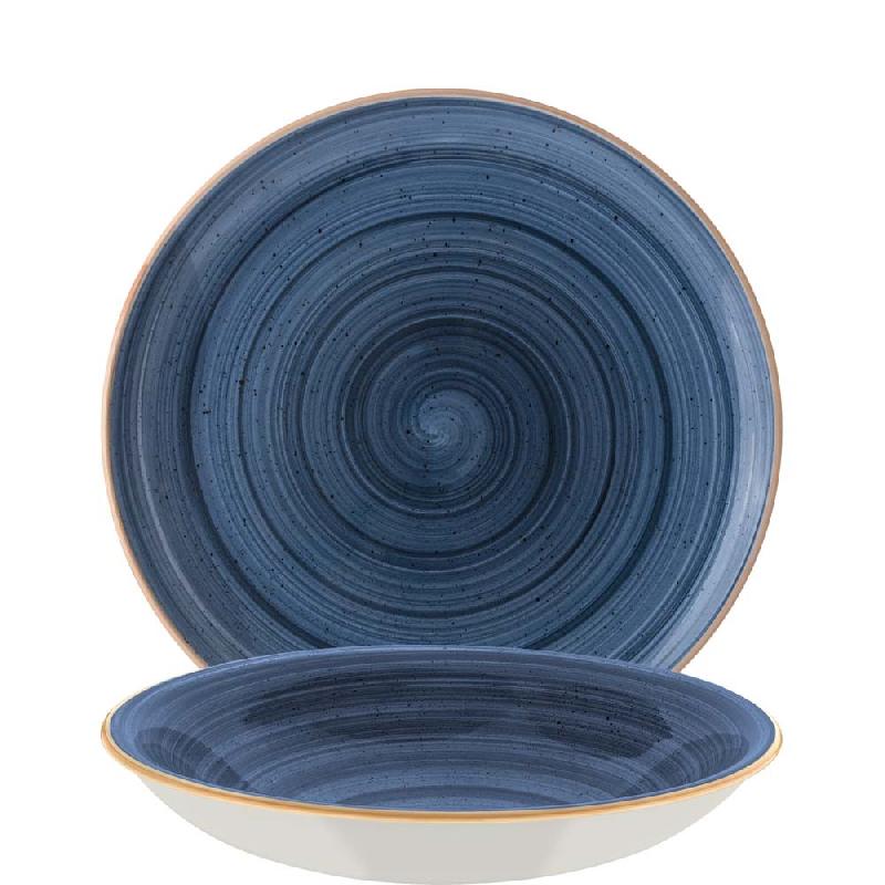 ASSIETTE CREUSE BONNA PREMIUM PORCELAIN AURA DUSK GOURMET, 20 CM, BLEU