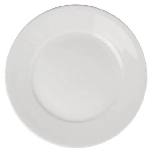 ASSIETTES À LARGE BORD EN PORCELAINE ATHENA Ø 280 MM - LOT DE 6