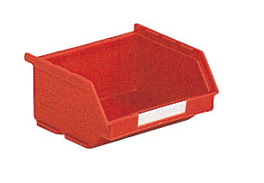 BAC PLASTIQUE À BEC 0.25 LITRE ROUGE