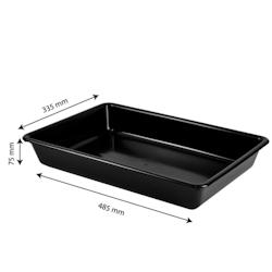 GILAC Bac plat  8 Litres - Noir - 3701666000232_0