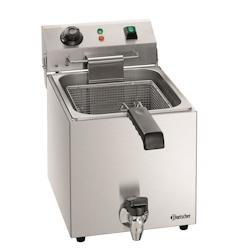 Bartscher Friteuse Snack III Plus   5,5 Litres - Acier inoxydable 18/10 A162823E_0