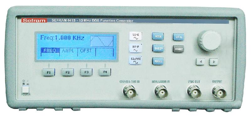 GÉNÉRATEUR DE FONCTION DDS, 15MHZ, FRÉQUENCEMÈTRE 100MHZ - BKPBK4415
