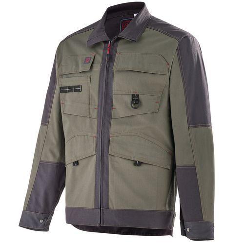 BLOUSON DE TRAVAIL SHEAR KAKI/GRIS T2 - LAFONT