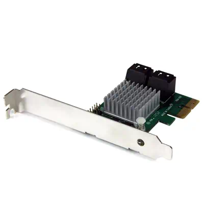 Carte Contrôleur RAID PCI Express 2.0 SATA III 6Gbps à  4 ports avec HyperDuo SSD Tiering - Adaptateu_0
