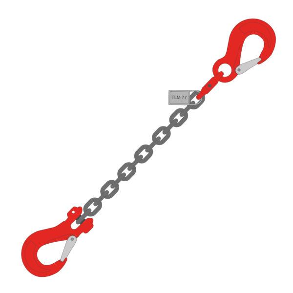 Chaîne d'arrimage CHA05 - capacité 40 à 160 kN - grade 80 - ø 8 à 16 mm - longueur sur mesure_0