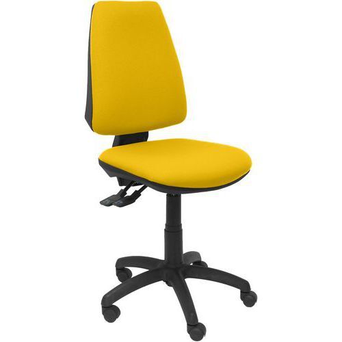 CHAISE ELCHE S AVEC ROUE EN NYLON - JAUNE - PIQUERAS Y CRESPO