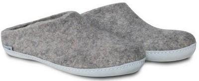 CHAUSSON GRIS CLAIR TAILLE BASSE B01