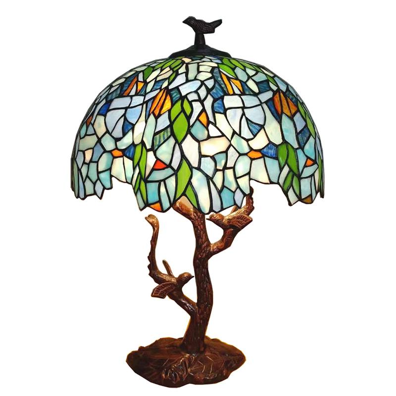 CLAYRE&EEF LAMPE À POSER 5LL-6115 AU STYLE TIFFANY