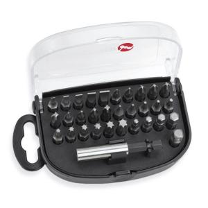COFFRET D'EMBOUT DE VISSAGE + PORTE-EMBOUT - 32 PIÈCES