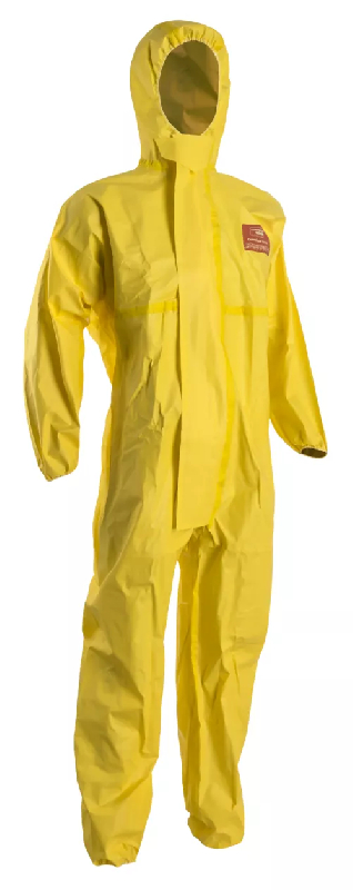 Combinaison multicouches COVERCHEM 3X60, 90g/m2, Type 3/4/5/6, EN14126, jaune - Référence : MO44805_0
