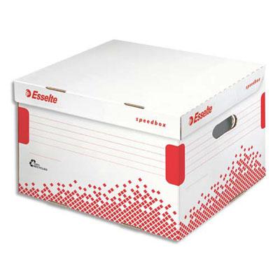CONTENEUR ESSELTE SPEED BOX - TAILLE L - LOT DE 15