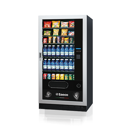 Distributeur automatique MEGACOLD L - boissons froides, snacks et confiseries - 8 spirales et tiroirs amovibles_0