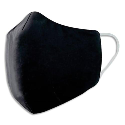EPI masque FFP2 noir déperlant - lavable modèle LAVBLMASK Y1_0