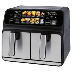 Friteuse à air chaud Air fryer 8L double compartiment  PC-FR1287H usage non-intensif Proficook - gris 501287_0