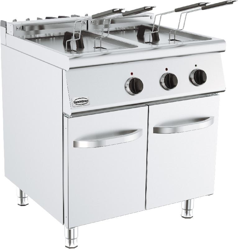 Friteuse professionnelle sur coffre a électrique 2x18l - P7178.0525_0